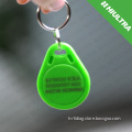 Laser Number ABS Key Chain for access control, time attendance,gym,Club